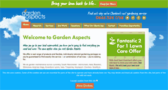 Desktop Screenshot of gardenaspects.co.uk